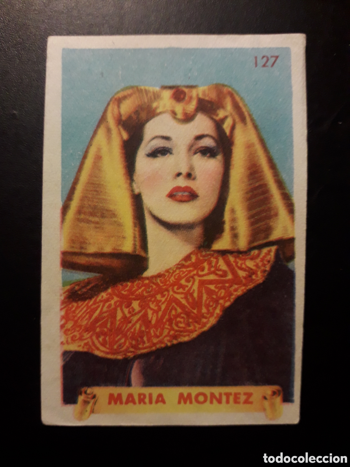Sammeln alte Sammelbilder: MAR&Iacute;A M&Oacute;NTEZ N&deg; 127 &Uacute;LTIMAS FOTOGRAF&Iacute;A FAMOSAS ESTRELLAS ALBUM 2&deg; BRUGUERA SIN PEGAR PEDIDO M&Iacute;NIM 3&euro;