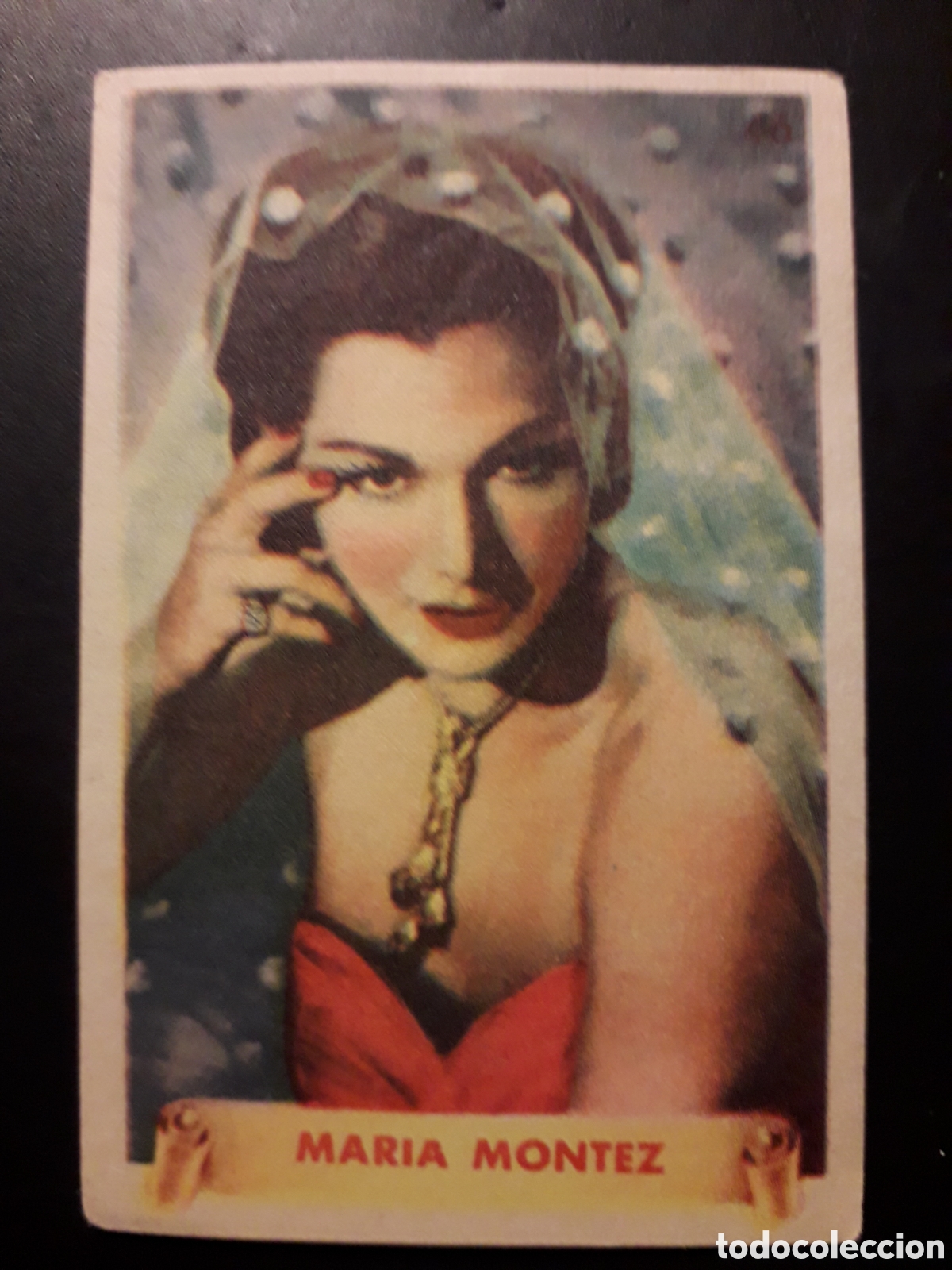 Sammeln alte Sammelbilder: MAR&Iacute;A M&Oacute;NTEZ N&deg; 46 &Uacute;LTIMAS FOTOGRAF&Iacute;AS FAMOSAS ESTRELLAS ALBUM 2&deg; BRUGUERA SIN PEGAR PEDIDO M&Iacute;NIM 3&euro;