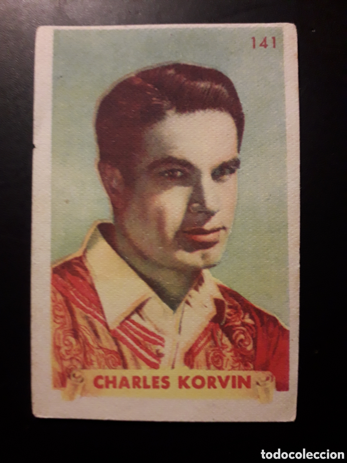 Sammeln alte Sammelbilder: CHARLES KORVIN N&deg; 141 &Uacute;LTIMAS FOTOGRAF&Iacute;AS FAMOSAS ESTRELLAS ALBUM 2&deg; BRUGUERA PEDIDO M&Iacute;NIMO 3&euro;