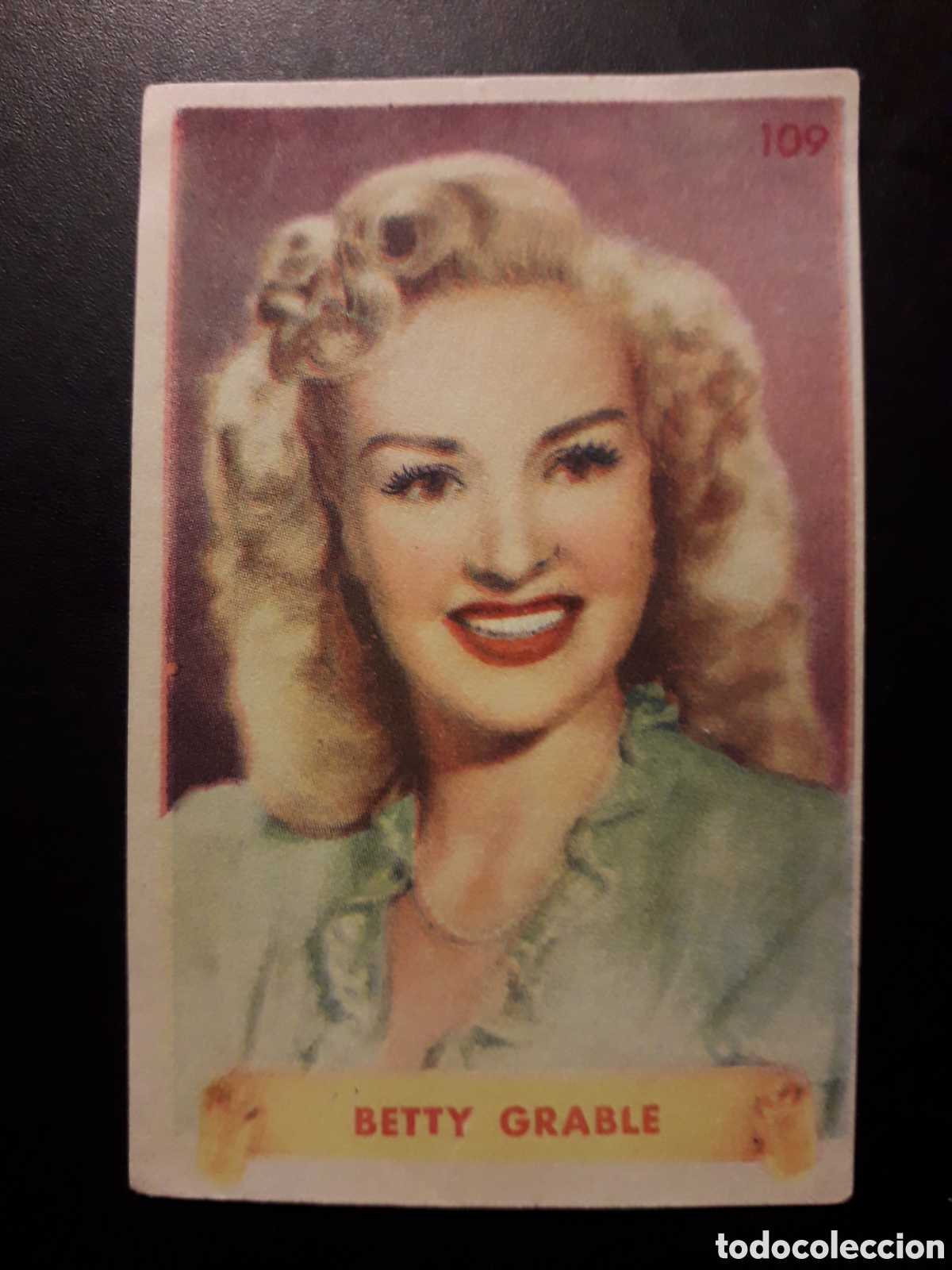 Sammeln alte Sammelbilder: BETTY GRABLE N&deg; 109 &Uacute;LTIMAS FOTOGRAF&Iacute;AS FAMOSAS ESTRELLAS ALBUM 2&deg; BRUGUERA SIN PEG PEDIDO M&Iacute;NIMO 3&euro;