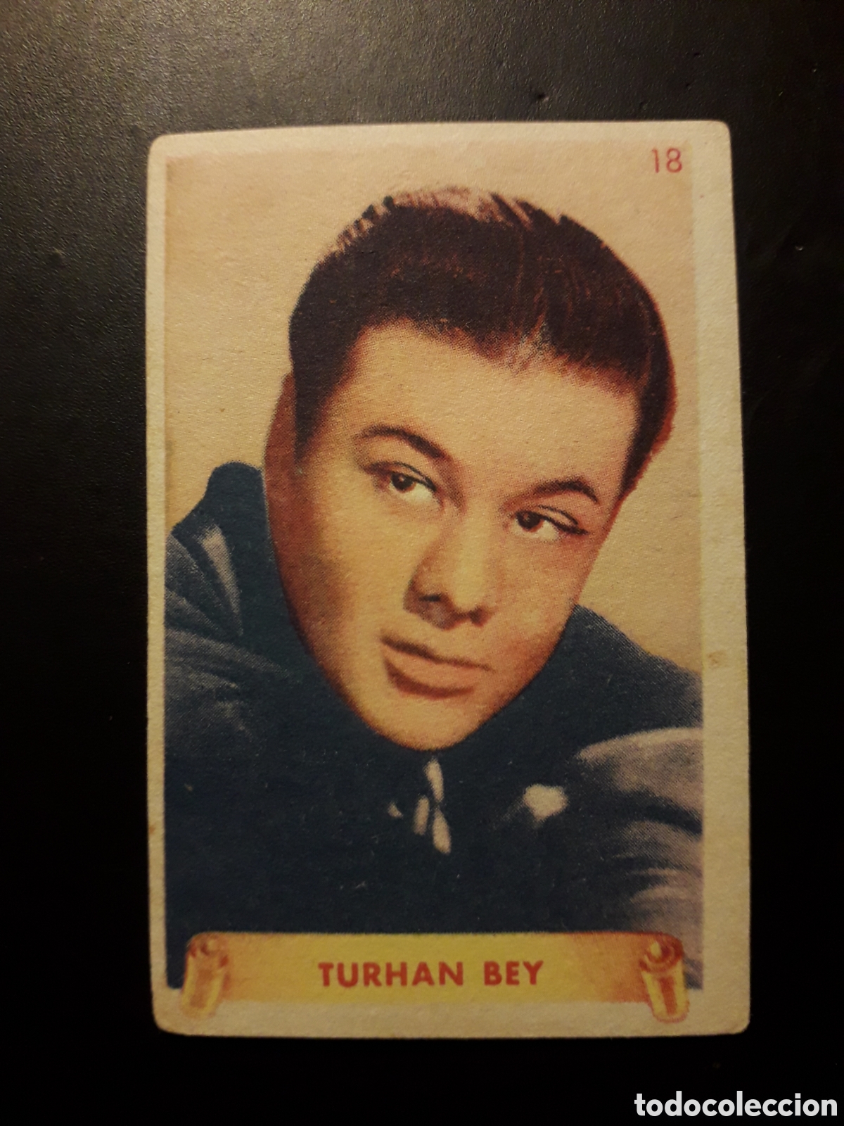 Sammeln alte Sammelbilder: TURHAN BEY N&deg; 18 &Uacute;LTIMAS FOTOGRAF&Iacute;AS FAMOSAS ESTRELLAS ALBUM 2&deg; BRUGUERA SIN PEGAR PEDIDO M&Iacute;NIMO 3&euro;.