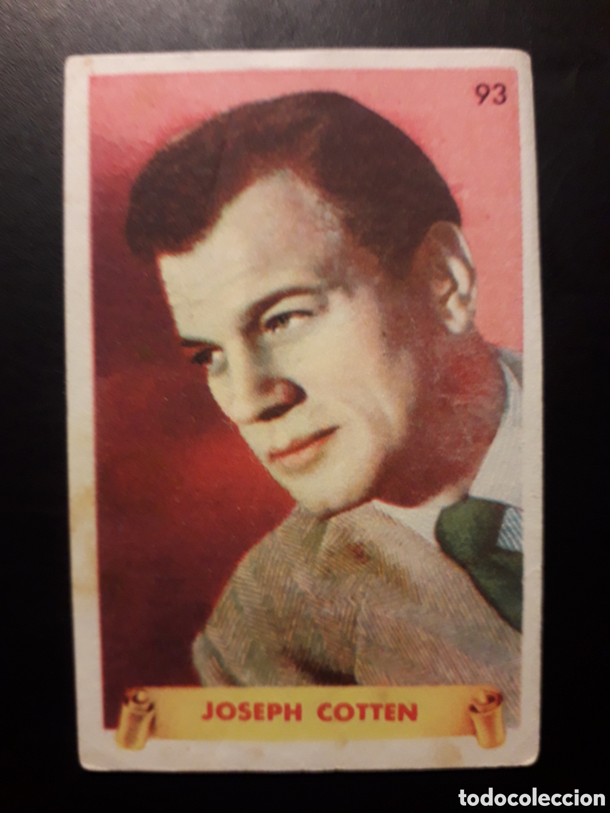 Sammeln alte Sammelbilder: JOSEPH COTTEN N&deg; 93 &Uacute;LTIMAS FOTOGRAF&Iacute;AS ALBUM 2&deg; BRUGUERA SIN PEGAR PUBLICIDAD PEDIDO M&Iacute;NIMO 3&euro;