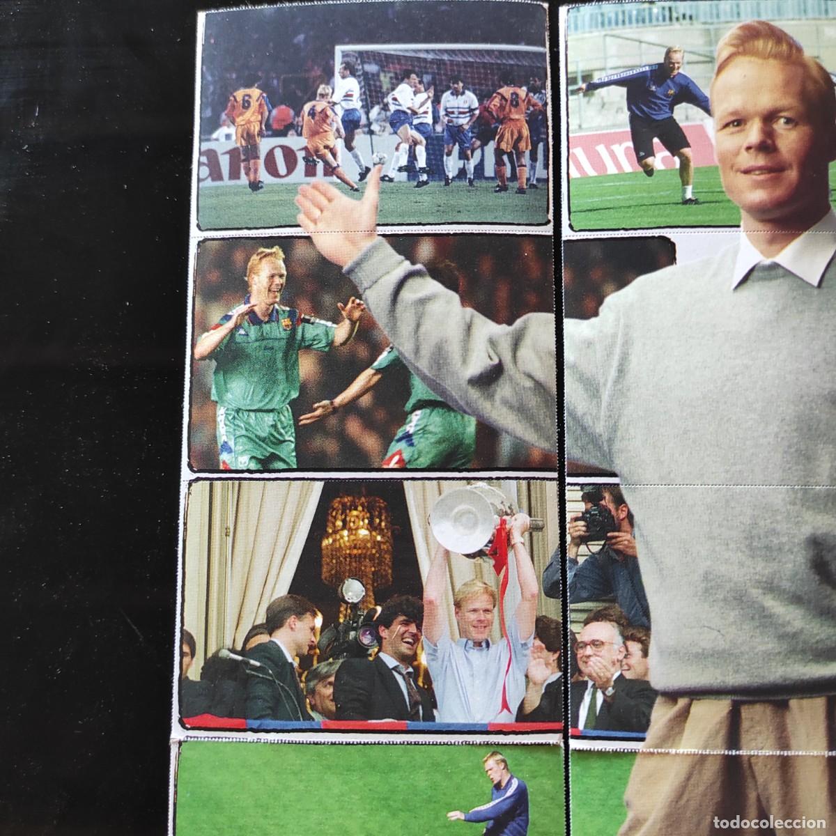 Coleccionismo cromos antiguos: Lote de 18 cromos RONALD KOEMAN - Foto 3
