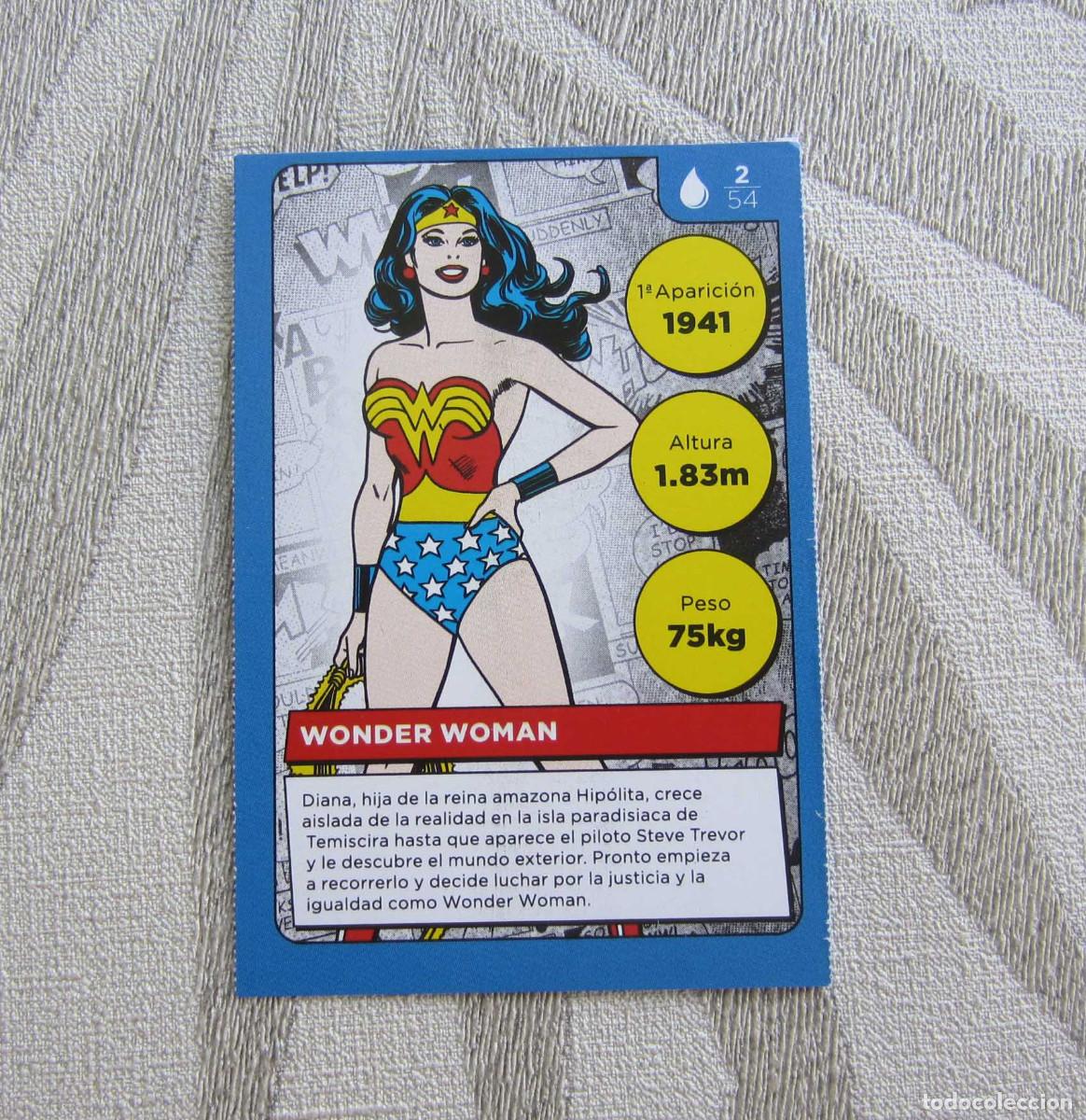 Coleccionismo cromos antiguos: CROMOS CARTAS CARREFOUR CROMO DC COMICS N&ordm; 2 - Foto 1