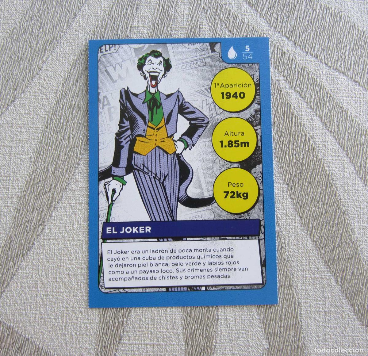 Coleccionismo cromos antiguos: CROMOS CARTAS CARREFOUR CROMO DC COMICS N&ordm; 5 - Foto 1