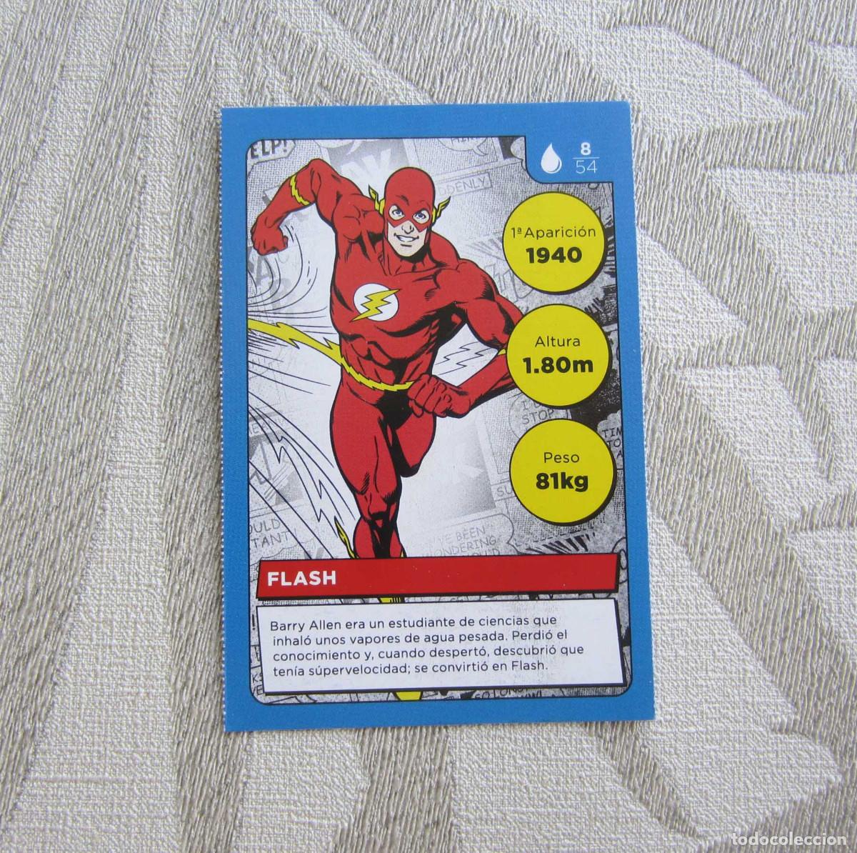 Coleccionismo cromos antiguos: CROMOS CARTAS CARREFOUR CROMO DC COMICS N&ordm; 8 - Foto 1