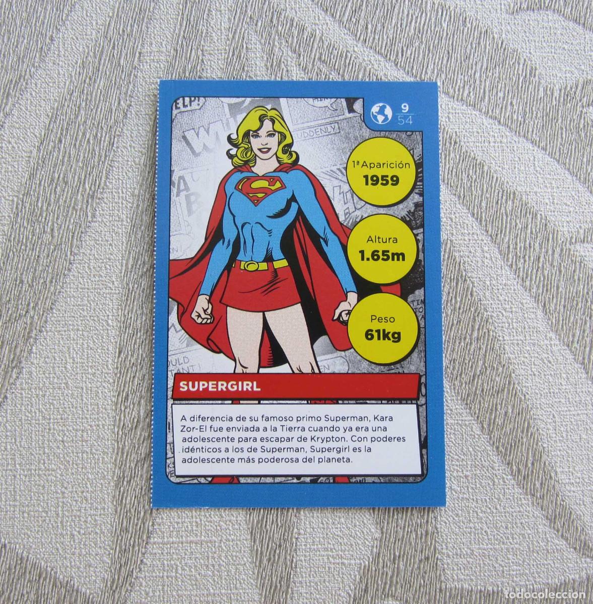 Coleccionismo cromos antiguos: CROMOS CARTAS CARREFOUR CROMO DC COMICS N&ordm; 9 - Foto 1