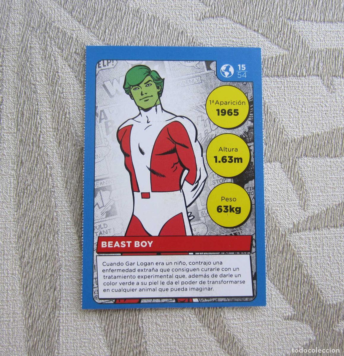 Coleccionismo cromos antiguos: CROMOS CARTAS CARREFOUR CROMO DC COMICS N&ordm; 15 - Foto 1