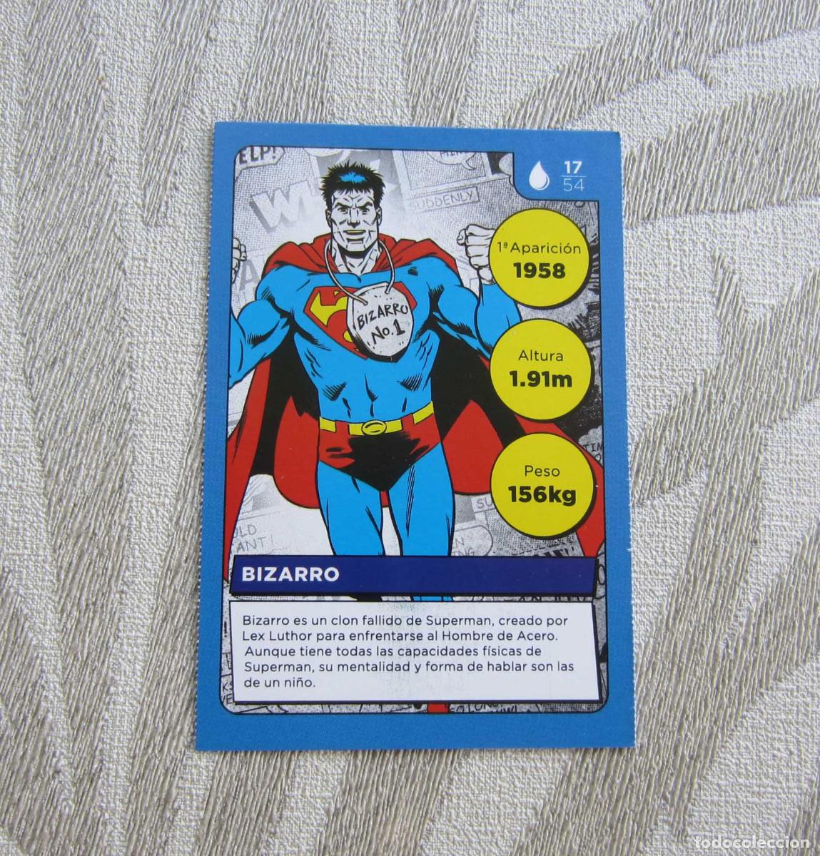 Coleccionismo cromos antiguos: CROMOS CARTAS CARREFOUR CROMO DC COMICS N&ordm; 17 - Foto 1