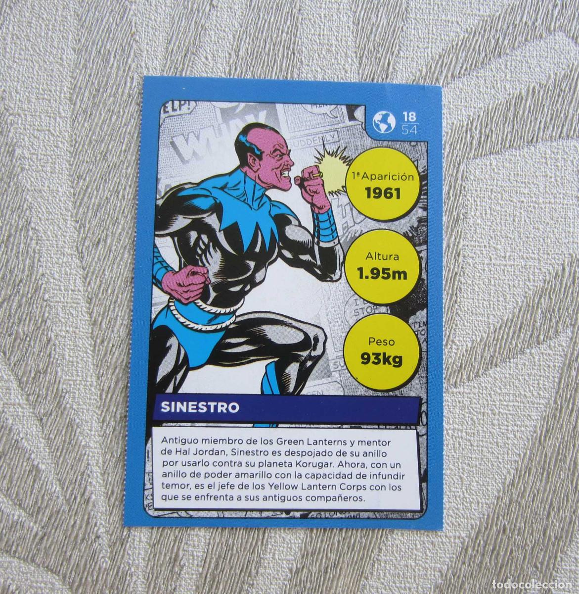 Coleccionismo cromos antiguos: CROMOS CARTAS CARREFOUR CROMO DC COMICS N&ordm; 18 - Foto 1