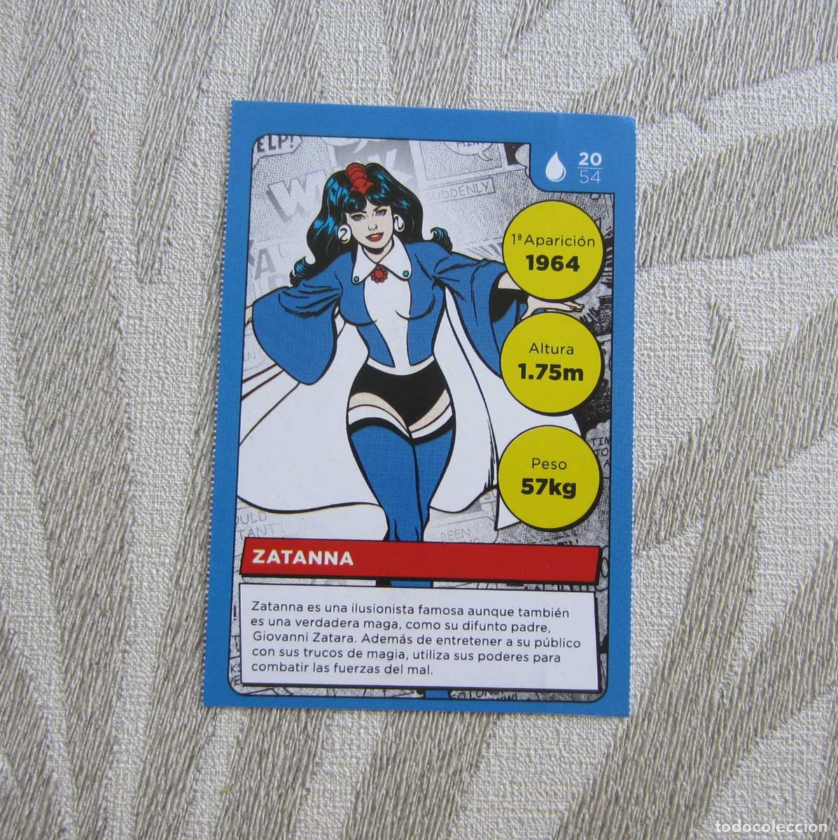 Coleccionismo cromos antiguos: CROMOS CARTAS CARREFOUR CROMO DC COMICS N&ordm; 20 - Foto 1