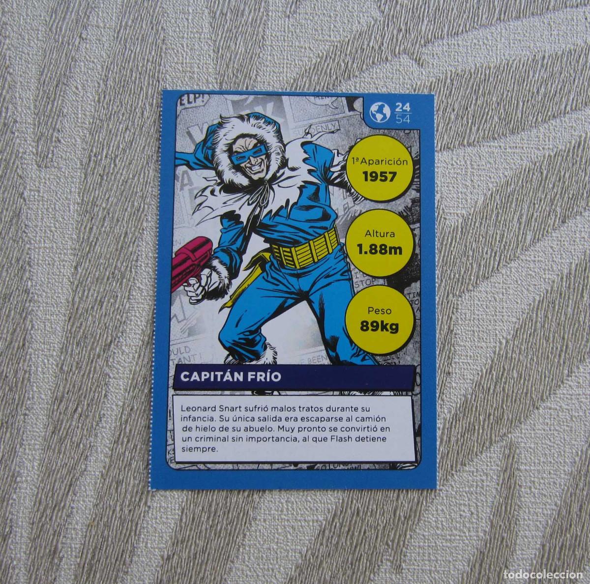 Coleccionismo cromos antiguos: CROMOS CARTAS CARREFOUR CROMO DC COMICS N&ordm; 24 - Foto 1