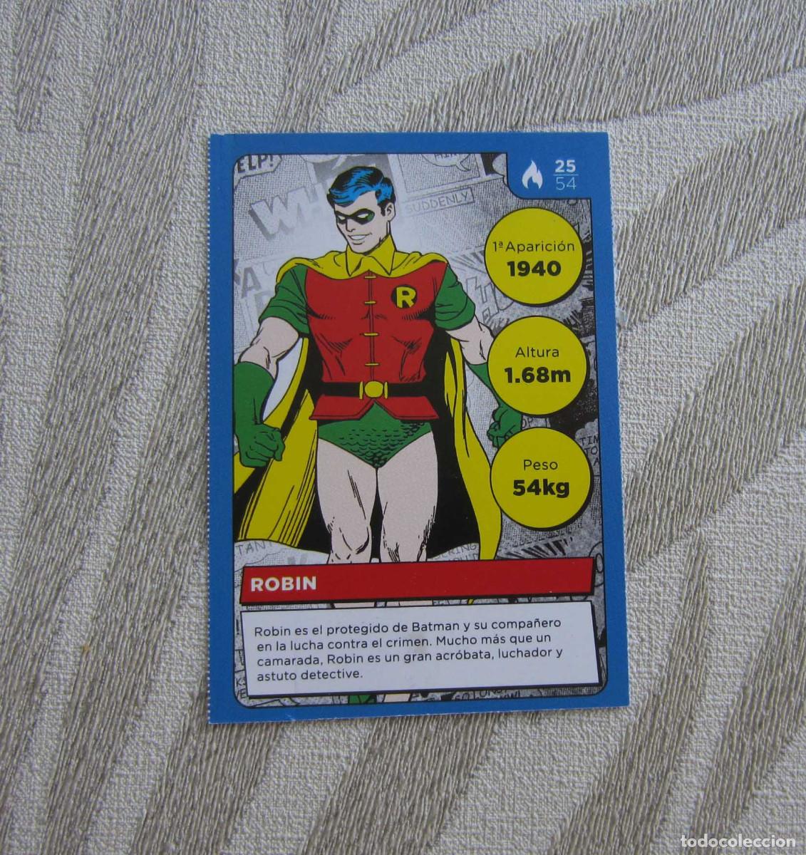 Coleccionismo cromos antiguos: CROMOS CARTAS CARREFOUR CROMO DC COMICS N&ordm; 25 - Foto 1
