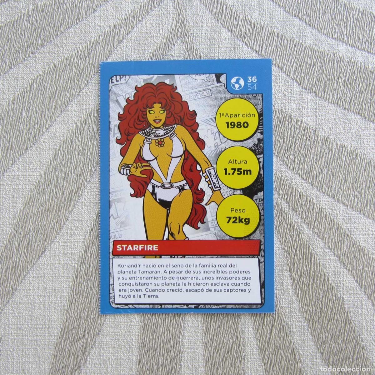 Coleccionismo cromos antiguos: CROMOS CARTAS CARREFOUR CROMO DC COMICS N&ordm; 36 - Foto 1