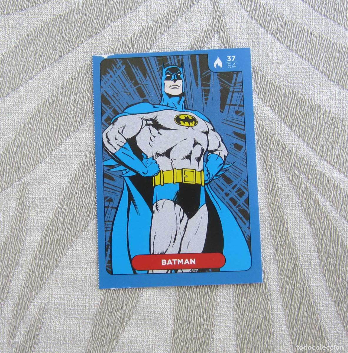 Coleccionismo cromos antiguos: CROMOS CARTAS CARREFOUR CROMO DC COMICS N&ordm; 37 - Foto 1