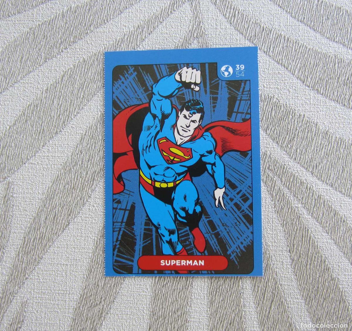 Coleccionismo cromos antiguos: CROMOS CARTAS CARREFOUR CROMO DC COMICS N&ordm; 39 - Foto 1