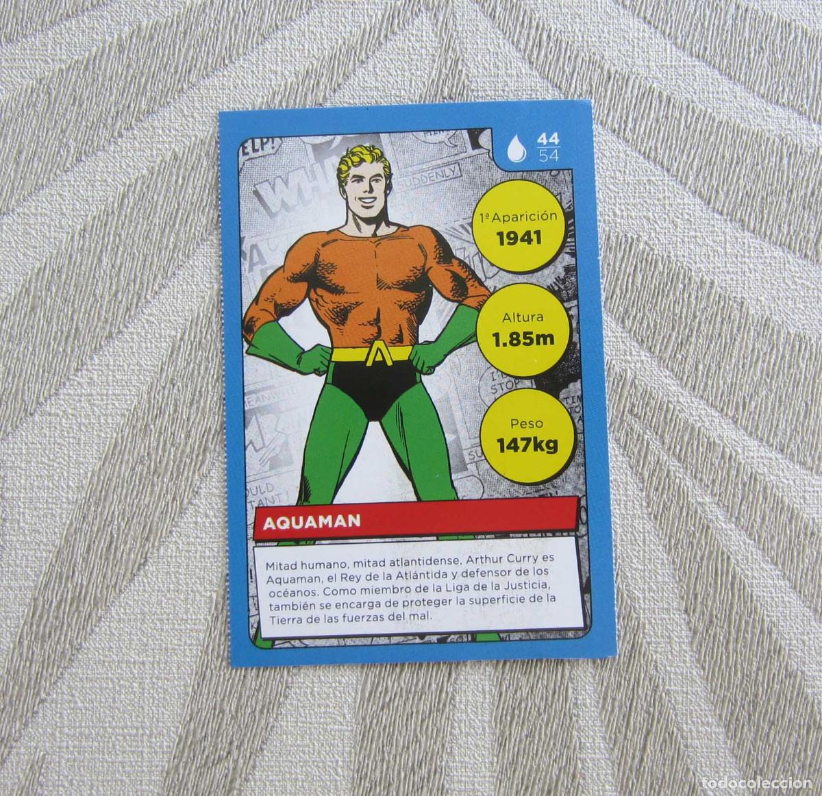 Coleccionismo cromos antiguos: CROMOS CARTAS CARREFOUR CROMO DC COMICS N&ordm; 44 - Foto 1
