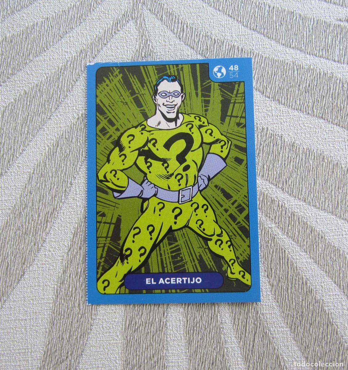Coleccionismo cromos antiguos: CROMOS CARTAS CARREFOUR CROMO DC COMICS N&ordm; 48 - Foto 1