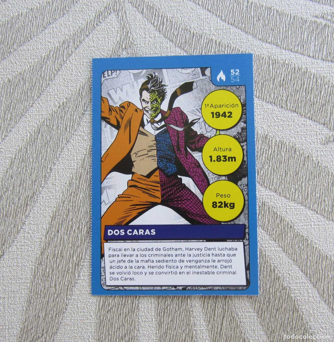 Coleccionismo cromos antiguos: CROMOS CARTAS CARREFOUR CROMO DC COMICS N&ordm; 52 - Foto 1
