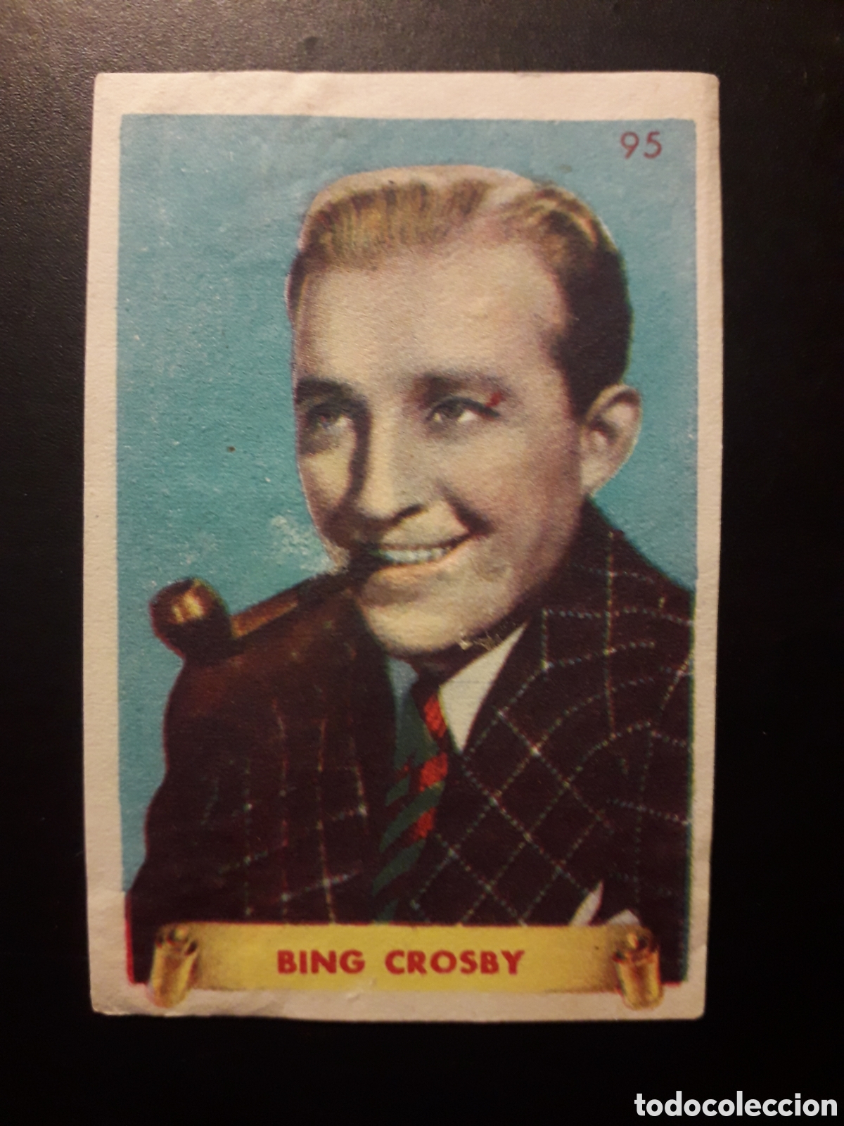 Sammeln alte Sammelbilder: BING CROSBY N&deg; 95 &Uacute;LTIMAS FOTOGRAF&Iacute;AS FAMOSAS ESTRELLAS ALBUM 2&deg; BRUGUERA DESPEGADO PEDIDO M&Iacute;NIMO 3&euro;