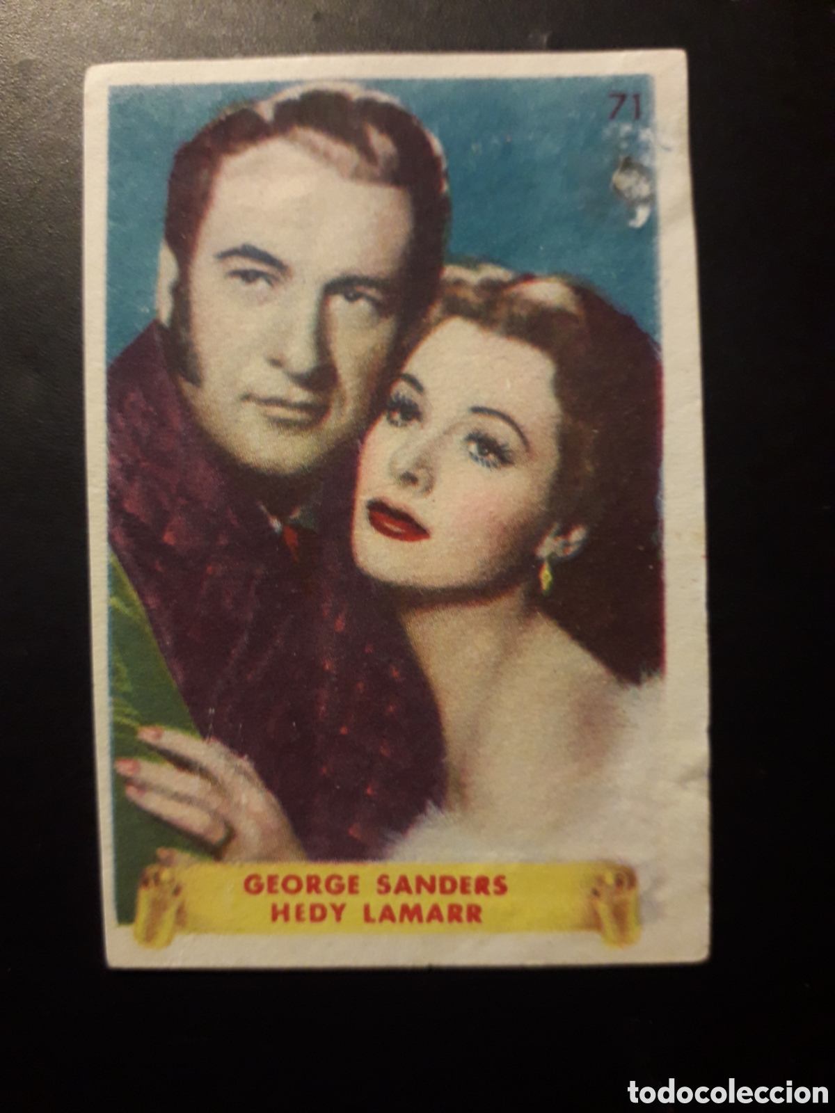 Sammeln alte Sammelbilder: G SANDERS/H LAMARR N&deg; 71 &Uacute;LTIMAS FOTOGRAF&Iacute;AS FAMOSAS ESTRELLAS ALBUM 2&deg; BRUGUERA PEDIDO M&Iacute;NIMO 3&euro;