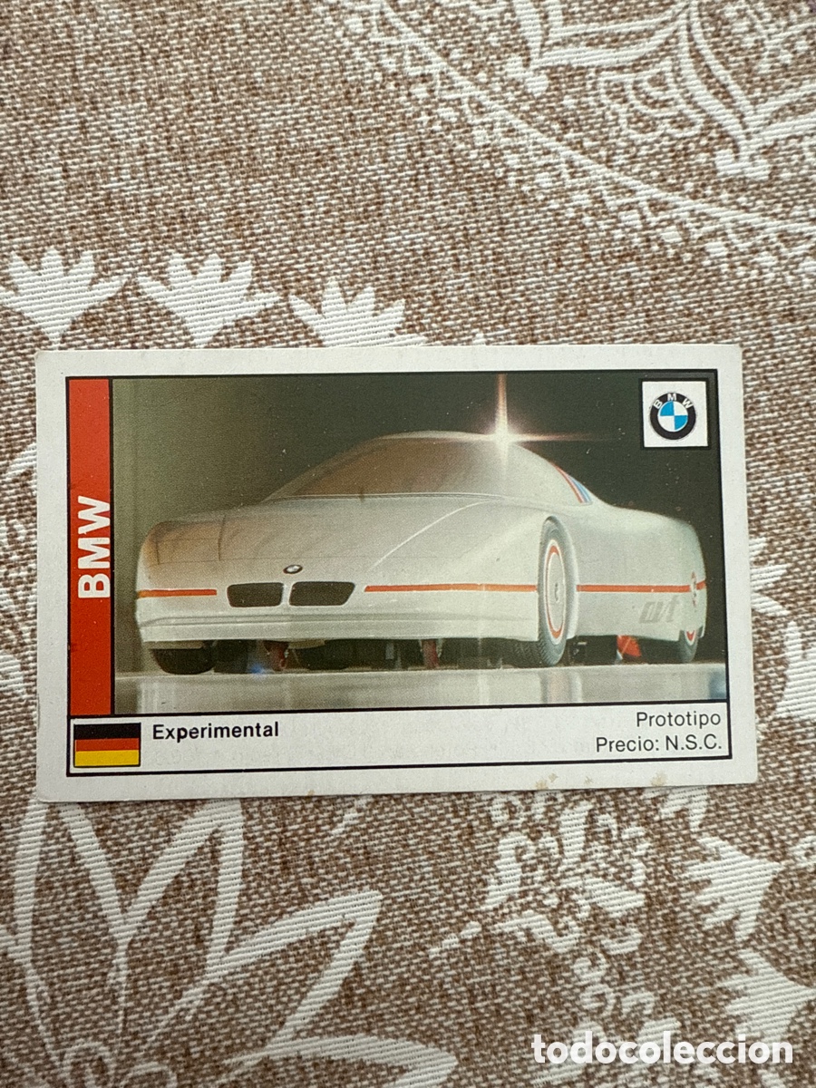 Coleccionismo cromos antiguos: CROMOS COCHES 89 BMW EXPERIMENTAL - Foto 1