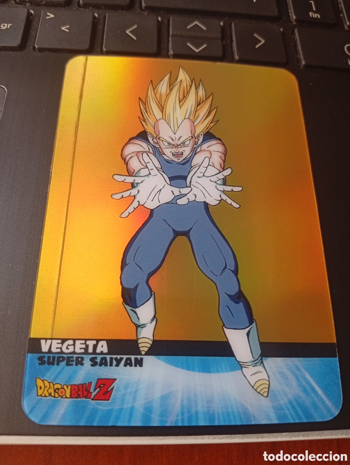 Coleccionismo cromos antiguos: CROMO TRADING CARD LAMINCARDS DRAGON BALL Z SUPER SAIYAN LAMINCARD ORO N &ordm; 138 VEGETA