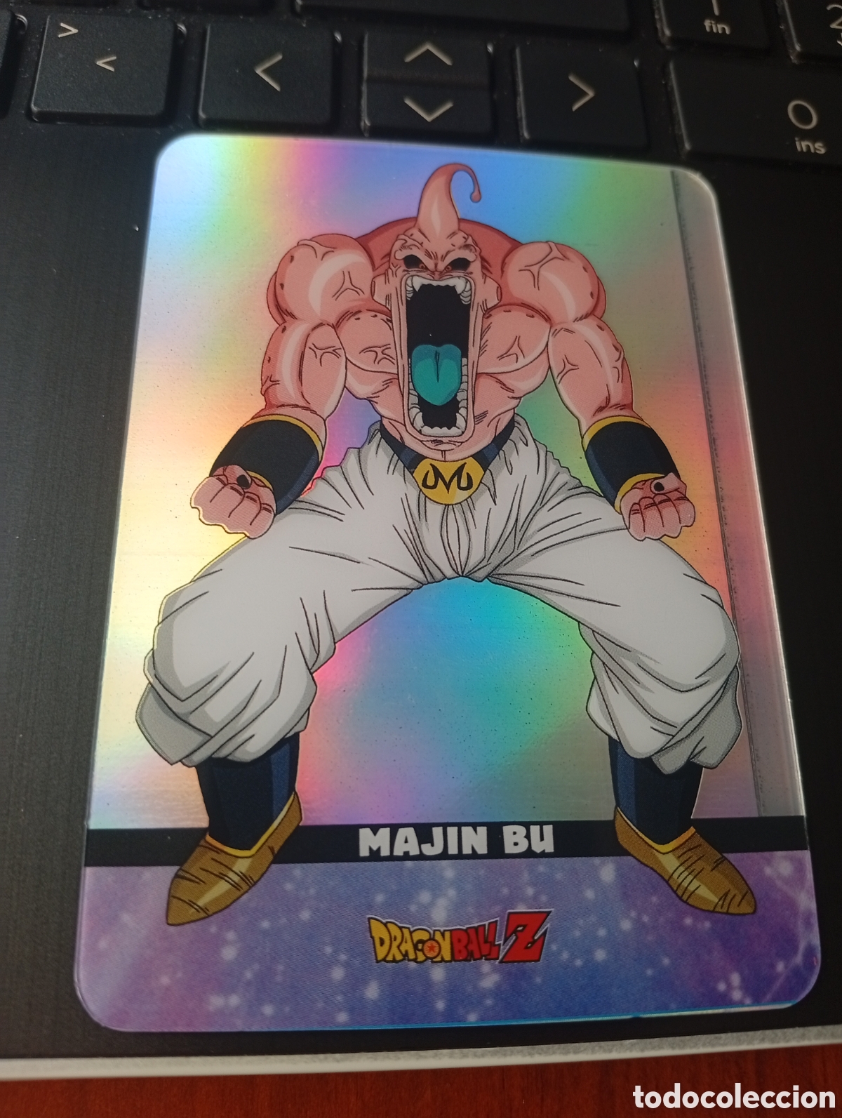 Coleccionismo cromos antiguos: CROMO TRADING CARD LAMINCARDS DRAGON BALL Z SUPER SAIYAN LAMINCARD PLATINO N &ordm; 193 MAJIN BU