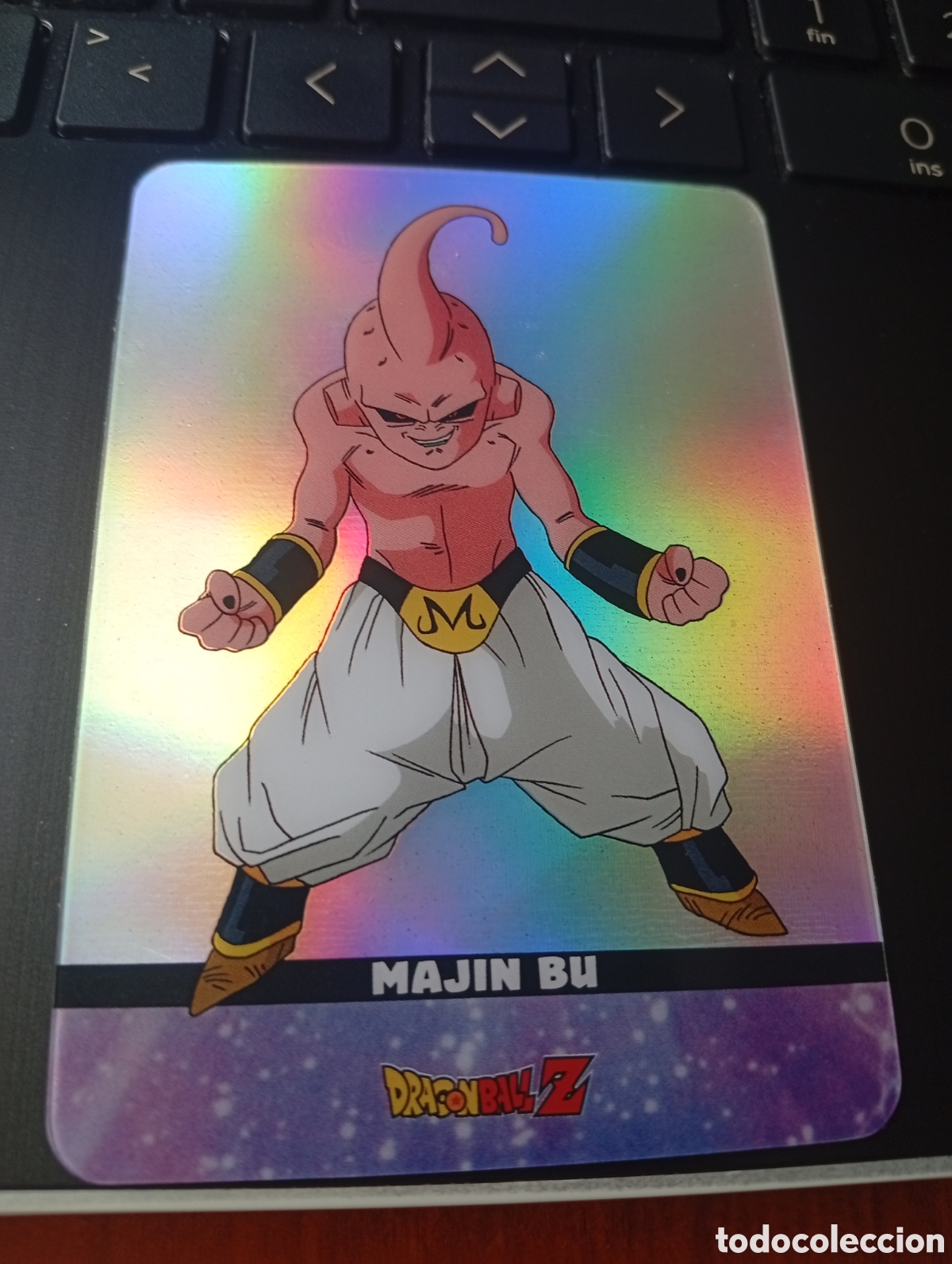 Coleccionismo Cromos antiguos: CROMO TRADING CARD LAMINCARDS DRAGON BALL Z SUPER SAIYAN LAMINCARD PLATINO N &ordm; 197 MAJIN BU