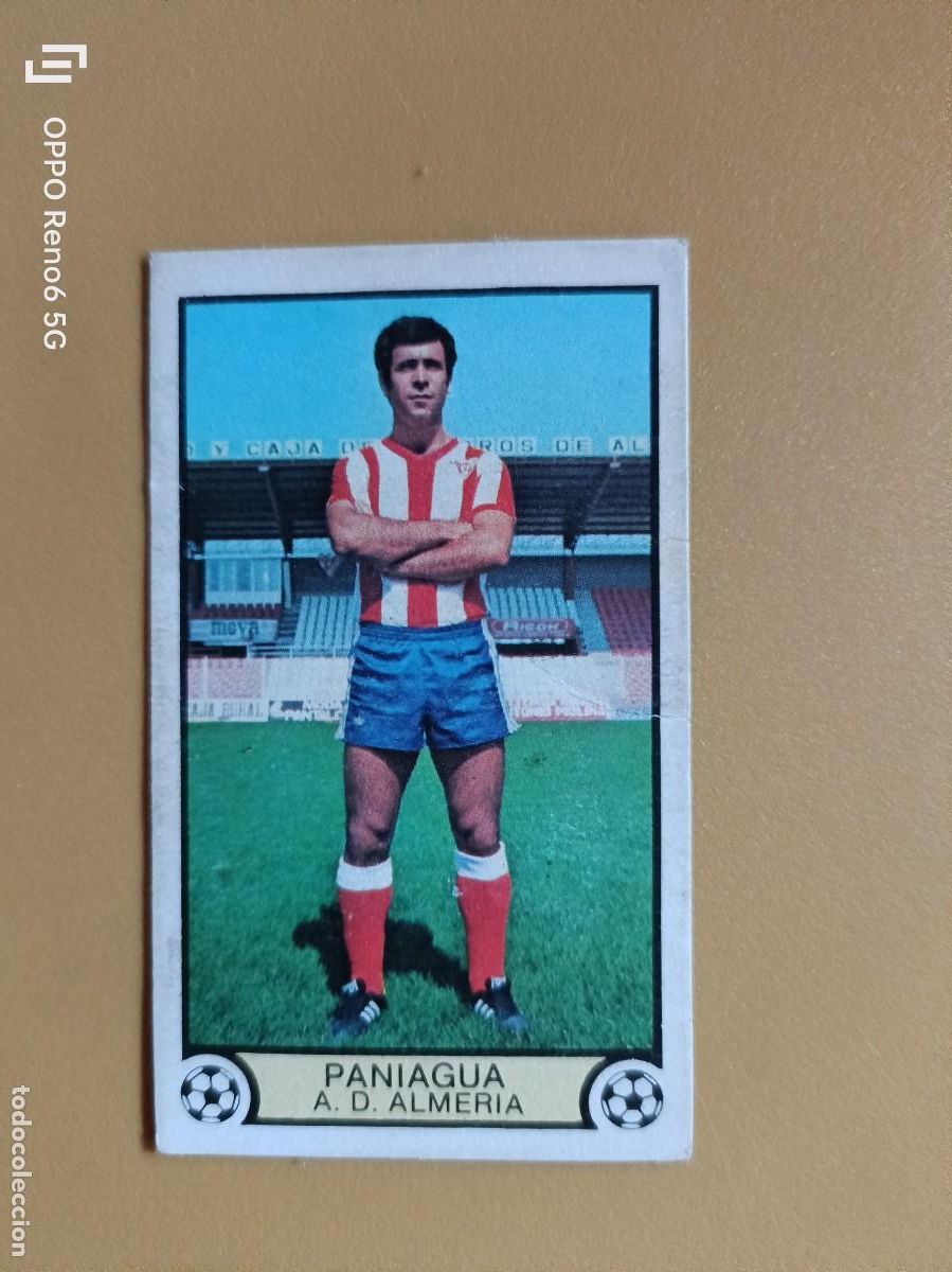 Coleccionismo Cromos antiguos: paniagua, liga 79 80 almeria