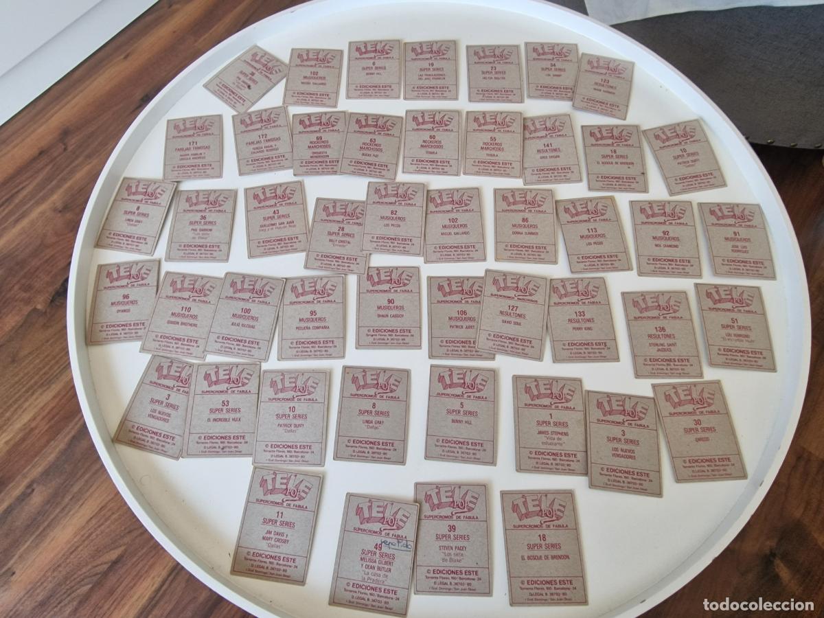 Coleccionismo cromos antiguos: LOTE CROMOS TELE POP SIN PEGAR - Foto 10
