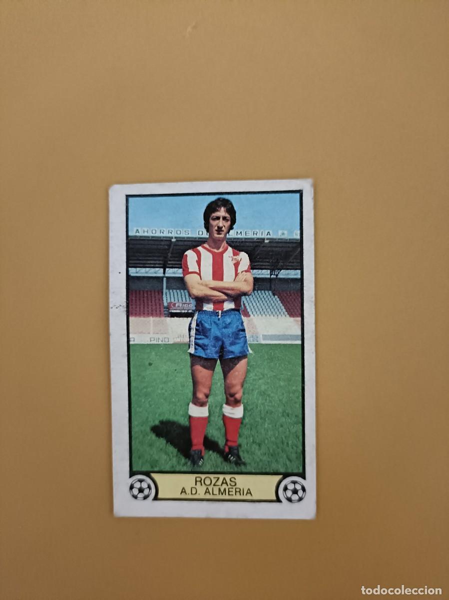 Coleccionismo Cromos antiguos: rozas, liga 79 80 almeria