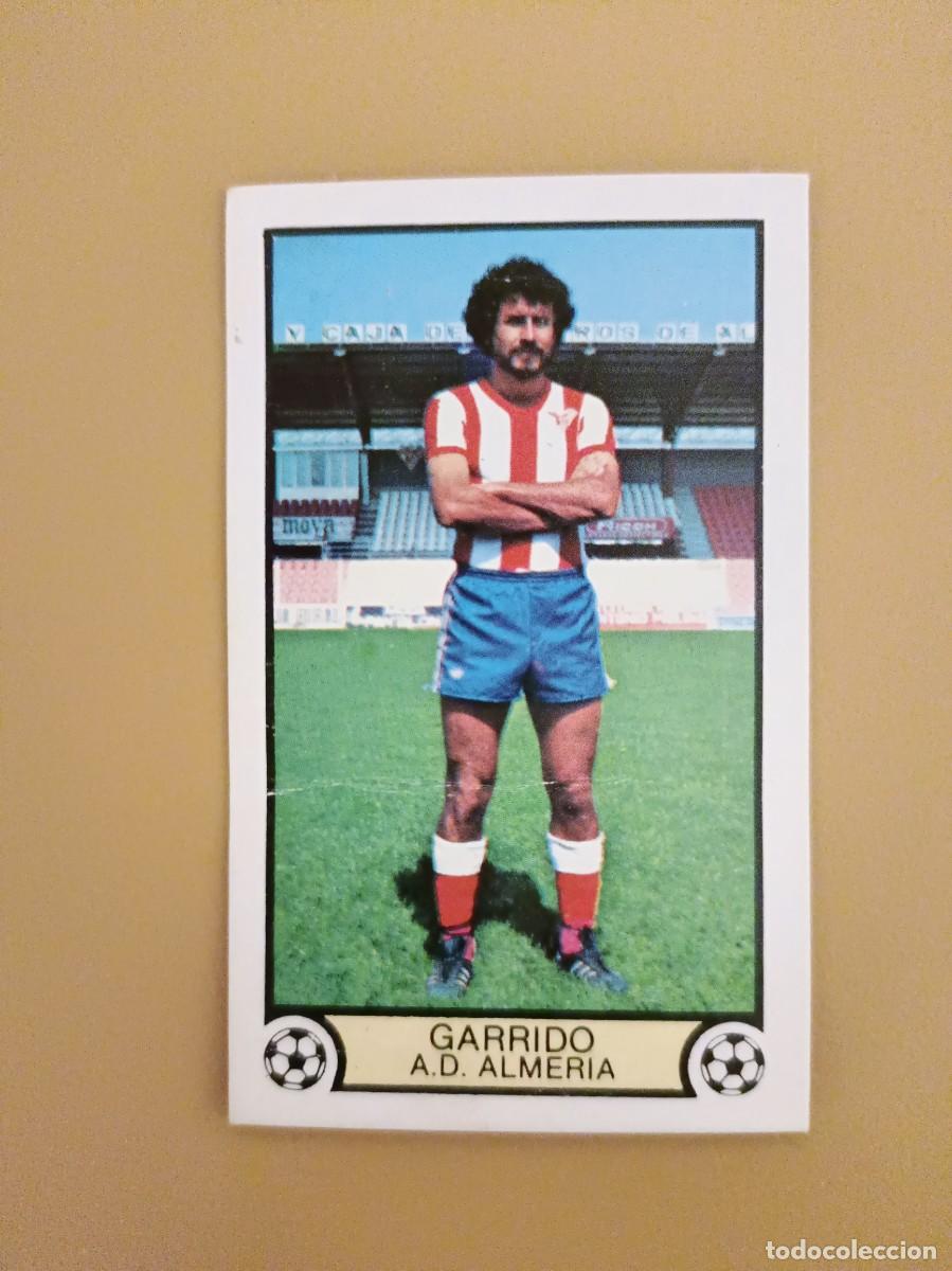Coleccionismo Cromos antiguos: garrido, liga 79 80 almeria