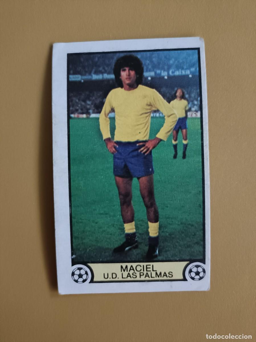 Collectionnisme Cartes &agrave; collectionner anciennes: maciel, liga 79 80 las palmas