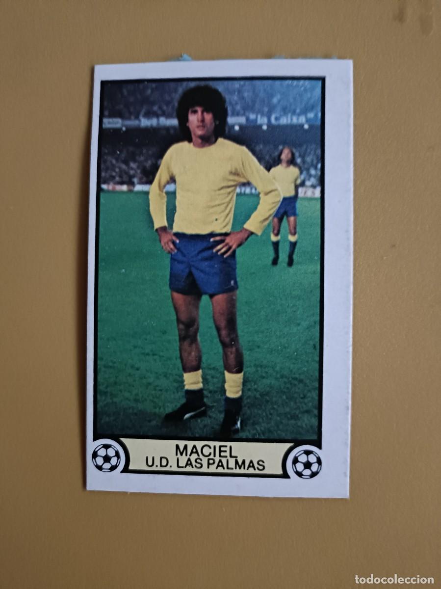 Collectionnisme Cartes &agrave; collectionner anciennes: maciel, liga 79 80 las palmas