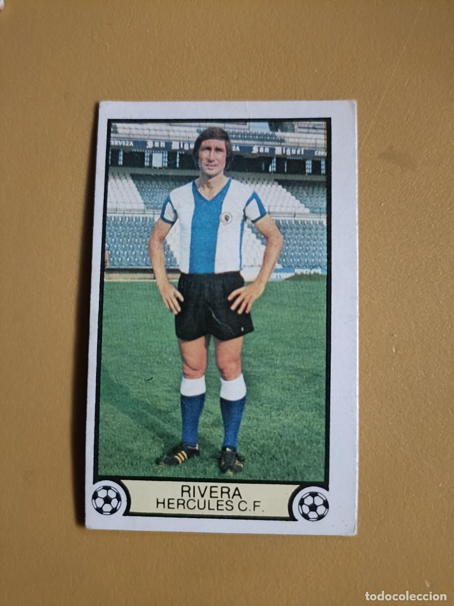 Coleccionismo cromos antiguos: rivera, liga 79 80 hercules - Foto 1