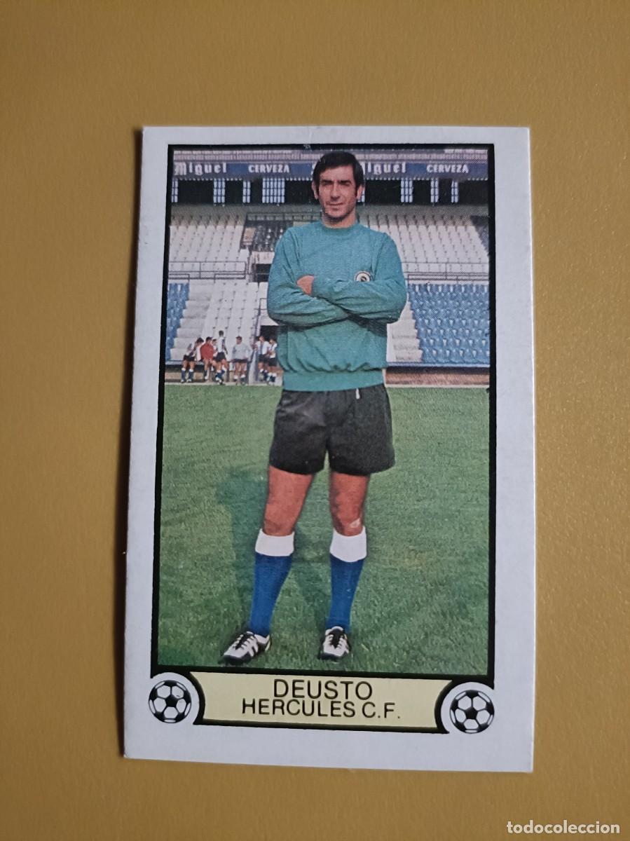 Coleccionismo cromos antiguos: deusto, liga 79 80 hercules - Foto 1
