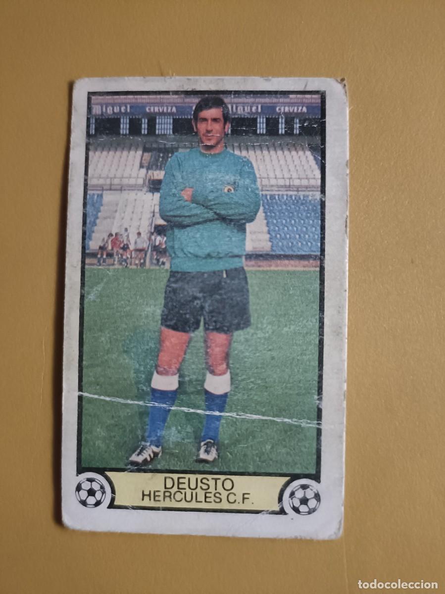 Coleccionismo cromos antiguos: deusto, liga 79 80 hercules - Foto 1