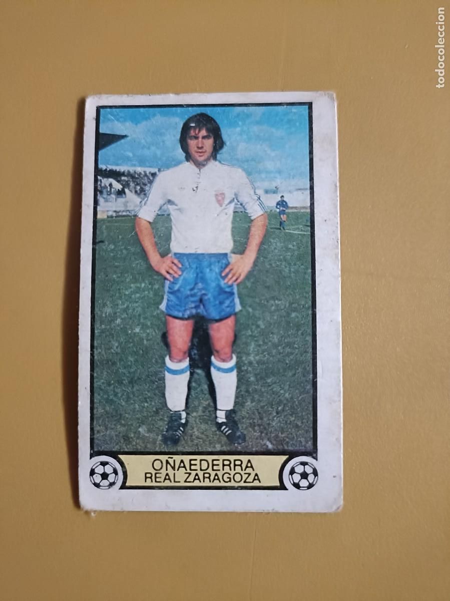 Colecionismo Cromos antigos: o&ntilde;aederra, liga 79 80 zaragoza