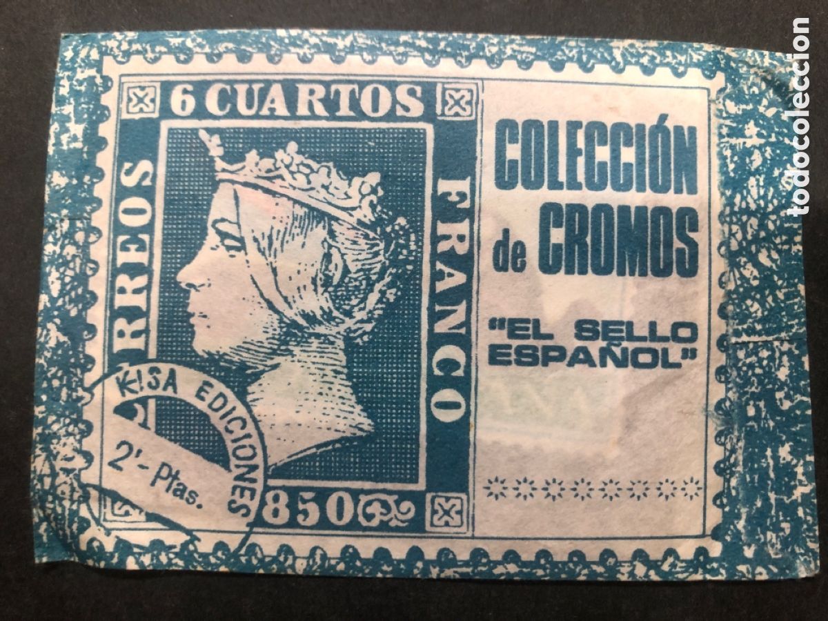 Colecionismo Cromos antigos: SOBRE SIN ABRIR ALBUM EL SELLO ESPA&Ntilde;OL EDITORIAL KEISA CONTIENE LOS CROMOS