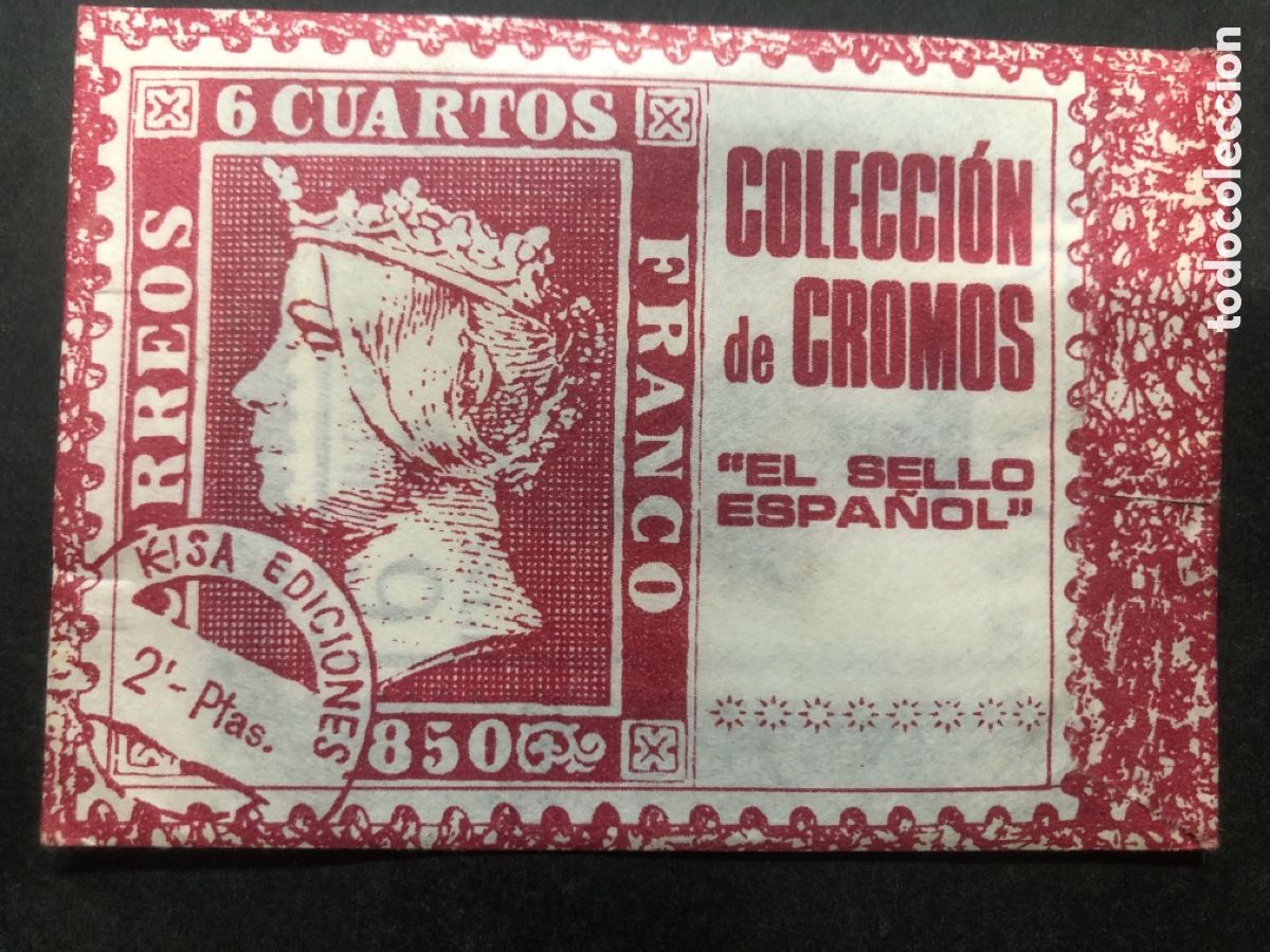 Colecionismo Cromos antigos: SOBRE SIN ABRIR ALBUM EL SELLO ESPA&Ntilde;OL EDITORIAL KEISA CONTIENE LOS CROMOS
