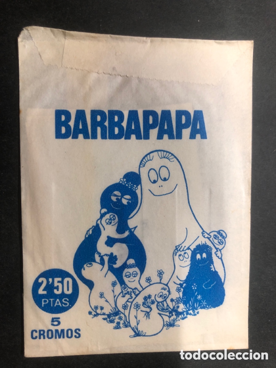 Colecionismo Cromos antigos: SOBRE SIN ABRIR ALBUM BARBAPAPA EDITORIAL QUELCOM CONTIENE LOS CROMOS