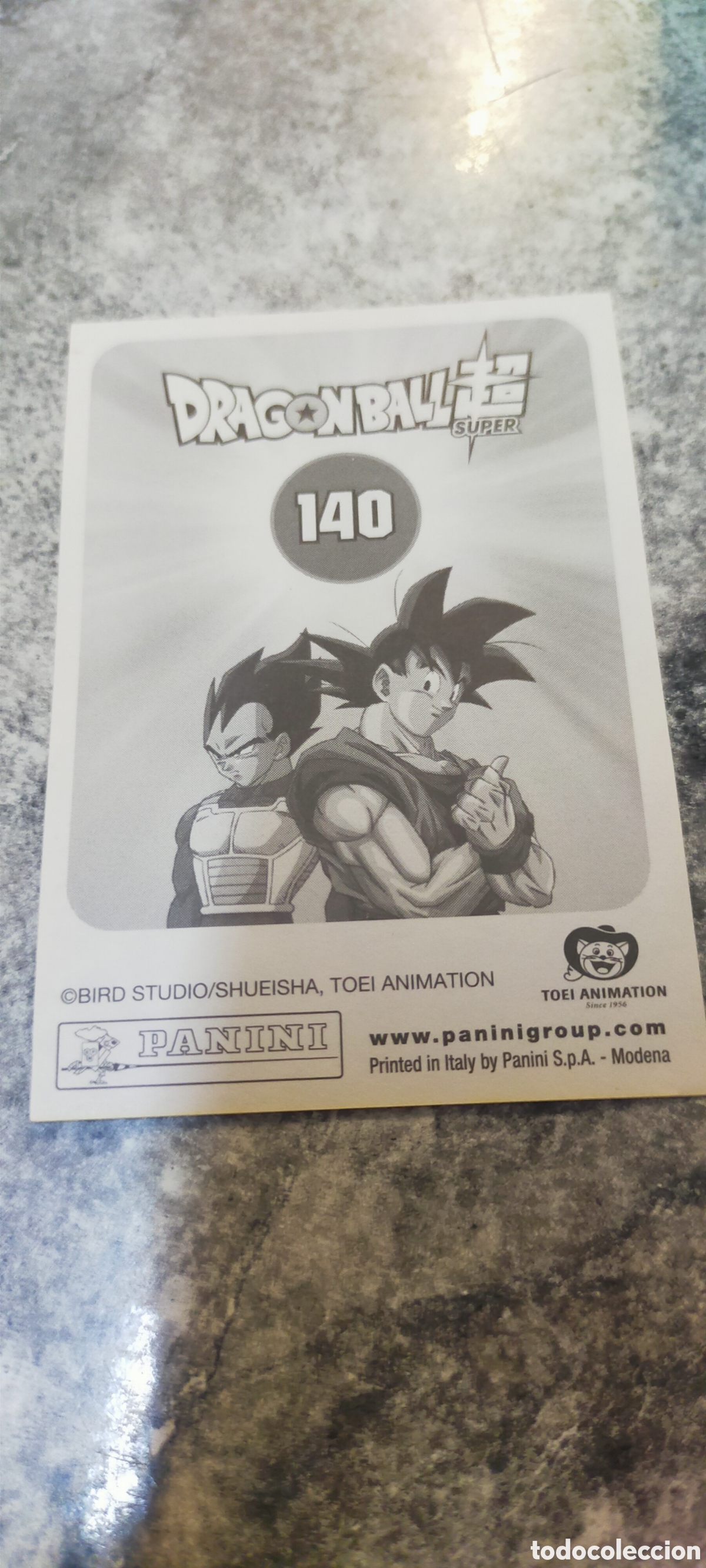 Coleccionismo cromos antiguos: CROMO DRAGONBALL PANINI N 140&deg; - Foto 2