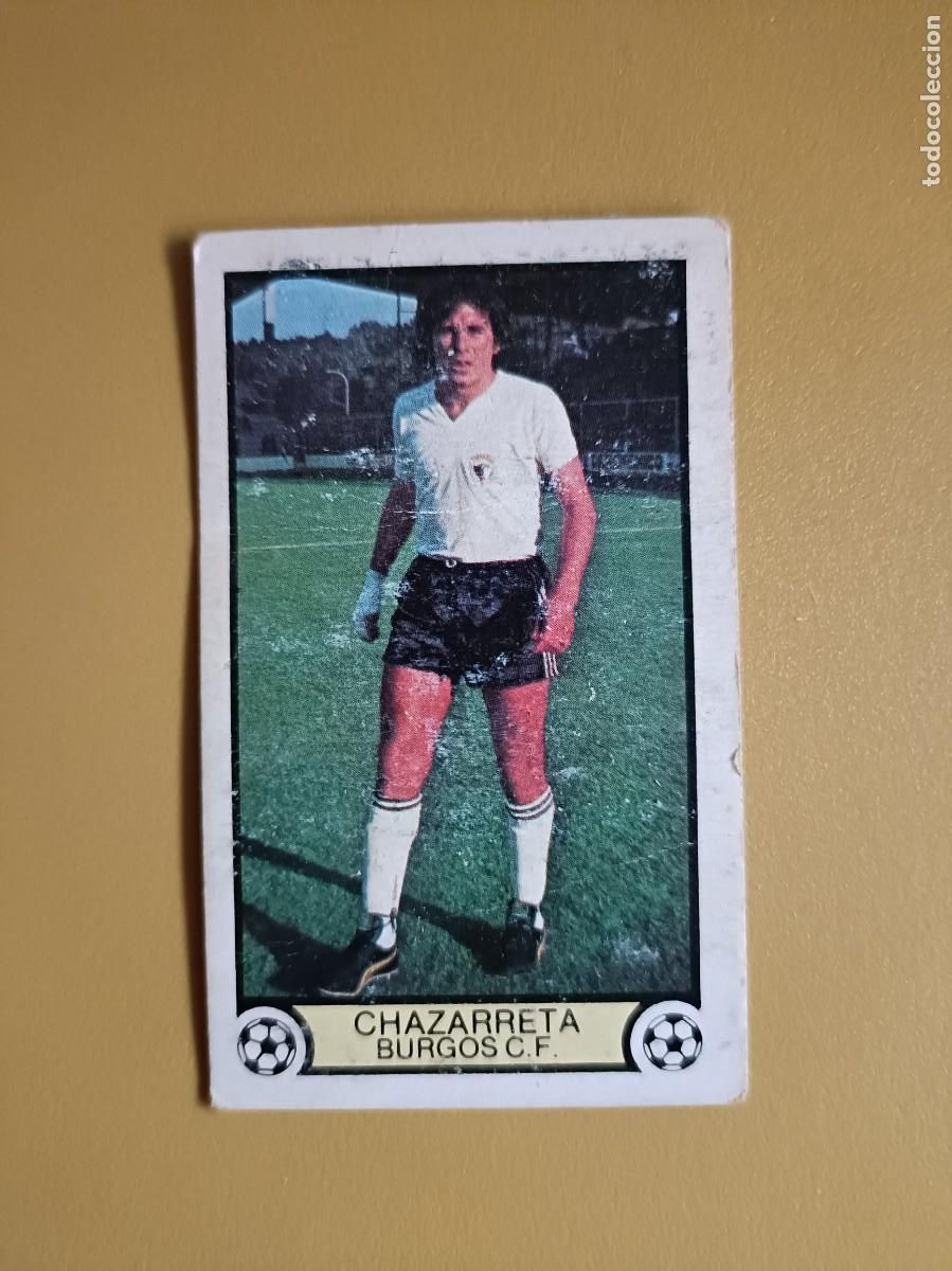 Collezionismo Figurine antiche: chazarreta, liga 79 80 burgos