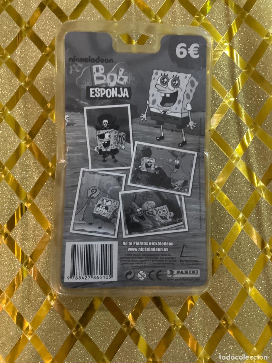 Coleccionismo cromos antiguos: CROMOS BLISTER SOBRES DE BOB ESPONJA PANINI ! - Foto 2