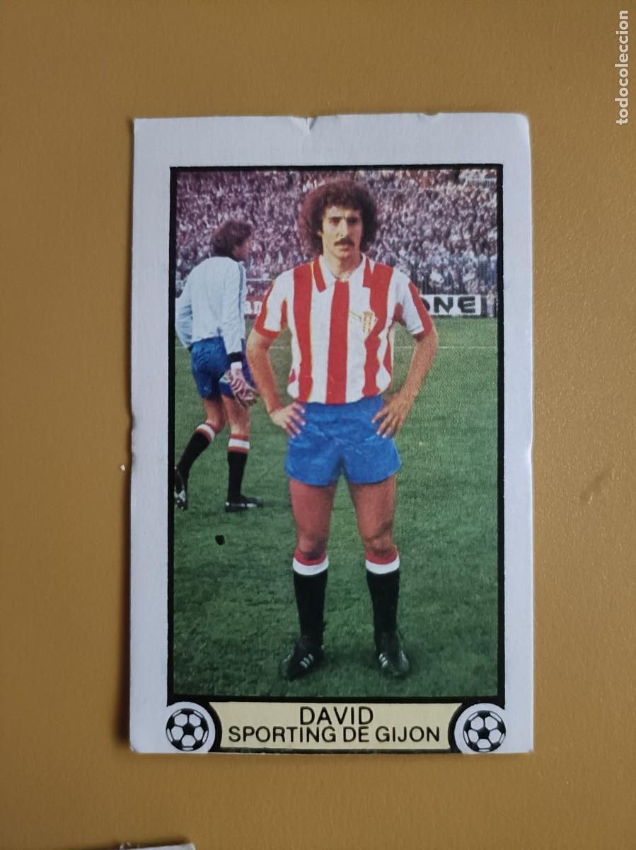 Coleccionismo cromos antiguos: david, liga 79 80 sporting gijon - Foto 1