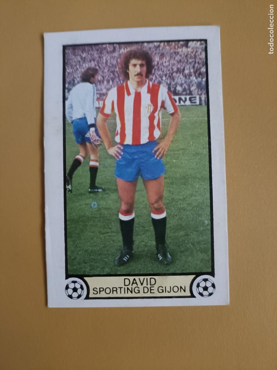 Coleccionismo cromos antiguos: david, liga 79 80 sporting gijon - Foto 1