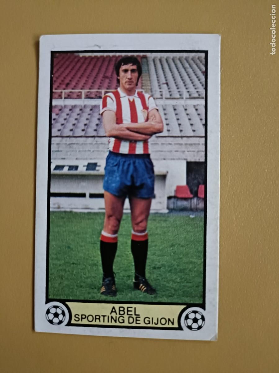 Coleccionismo cromos antiguos: abel, liga 79 80 sporting gijon - Foto 1