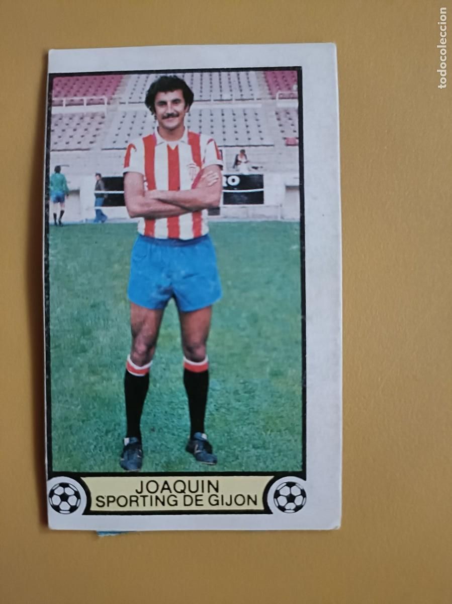 Collezionismo Figurine antiche: joaquin, liga 79 80 sporting gijon