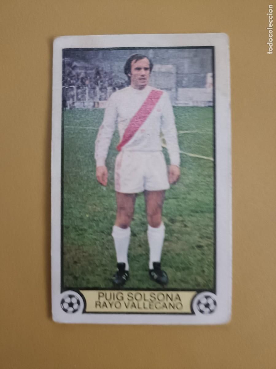 Collezionismo Figurine antiche: puig solsona, liga 79 80 rayo vallecano